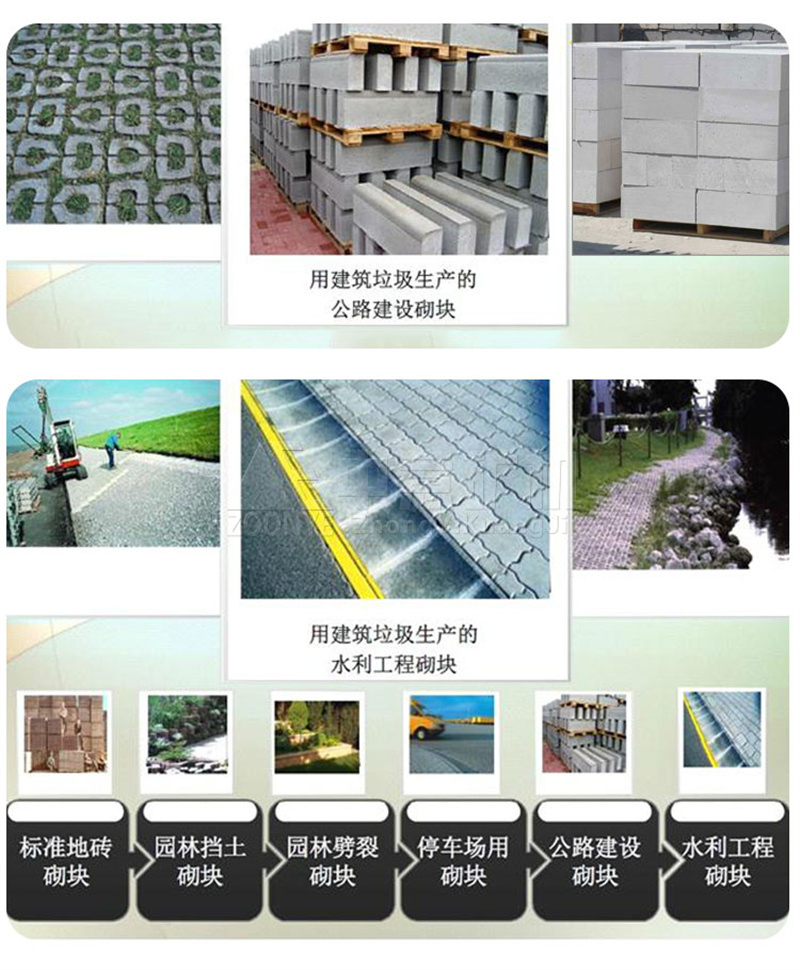 建筑垃圾處理后應(yīng)用