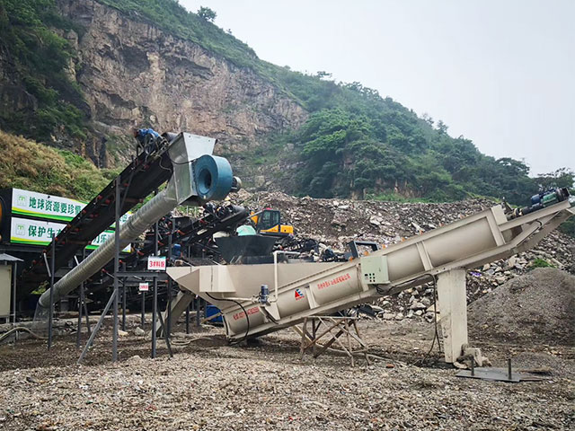 江蘇鹽城年處理80萬(wàn)噸建筑垃圾廢棄礦渣再利用項(xiàng)目建成