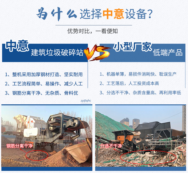中意混凝土破碎機(jī)優(yōu)勢