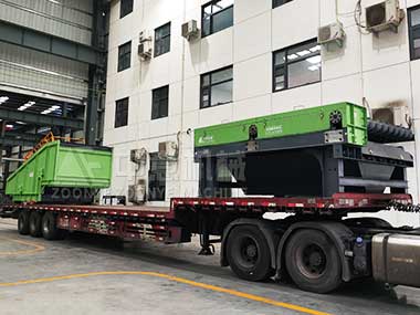 中意機械裝修垃圾篩分設(shè)備整裝待發(fā)