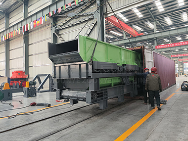 中意機械砂石處理設備順利發(fā)貨，助力客戶項目高效推進